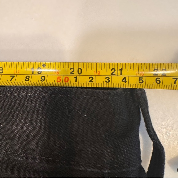 NWT Levi's 501 Men's Button Fly Straight Leg Denim Jeans, Black Sz 42X30 - Picture 8 of 9